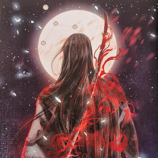 shen wei (ghost slayer/novel version) from behind